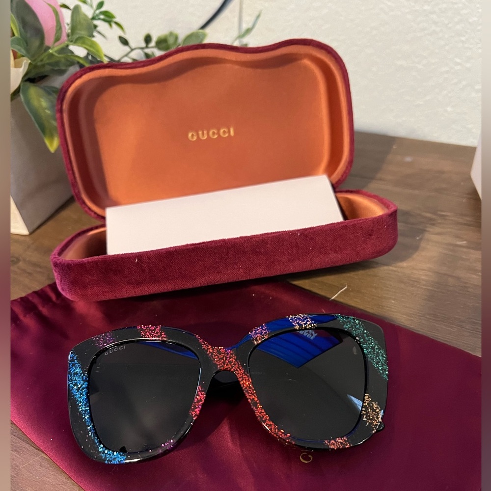 Gucci multicolor sunglasses